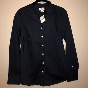 Jcrew BRAND NEW WITH TAGS navy shirt